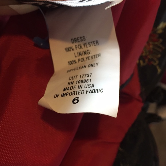 Robbie Bee Oriental Floral Geisha Dress - Picture 6 of 6